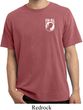 Pow Mia Pocket Print Pigment Dyed T-shirt