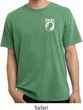Pow Mia Pocket Print Pigment Dyed T-shirt