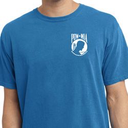 Pow Mia Pocket Print Pigment Dyed T-shirt