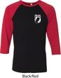 Pow Mia Pocket Print Raglan Shirt
