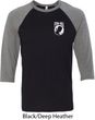 Pow Mia Pocket Print Raglan Shirt