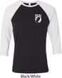 Pow Mia Pocket Print Raglan Shirt