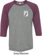 Pow Mia Pocket Print Raglan Shirt