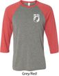 Pow Mia Pocket Print Raglan Shirt