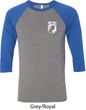Pow Mia Pocket Print Raglan Shirt