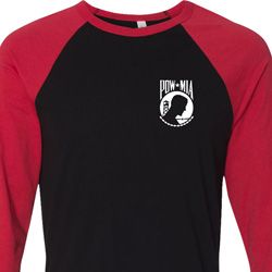 Pow Mia Pocket Print Raglan Shirt