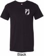 Pow Mia Pocket Print Tri Blend T-shirt