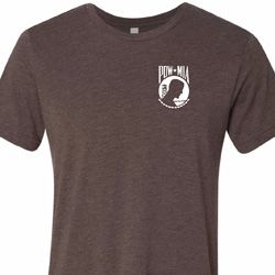 Pow Mia Pocket Print Tri Blend T-shirt