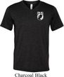 Pow Mia Pocket Print Tri Blend V-neck
