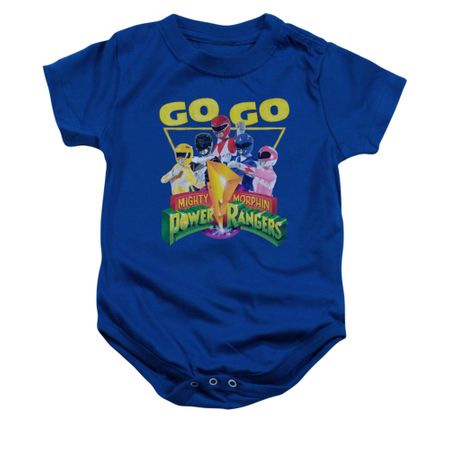 Power Rangers Baby Romper Go Go Royal Blue Infant Babies Creeper
