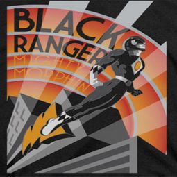 Power Rangers Black Ranger Shirts