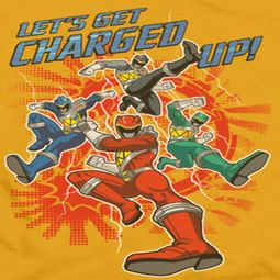 Power Rangers Charged Up Shirts