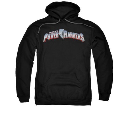 Power Rangers Hoodie Saban's Rangers Black Sweatshirt Hoody