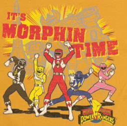 Power Rangers Morphin Time Shirts