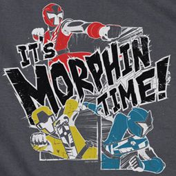 Power Rangers Ninja Steel It's Morphin Time Shirts