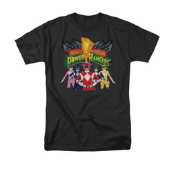 Power Rangers Shirt Characters Black T-Shirt Power Rangers Shirt Characters Black T-Shirt