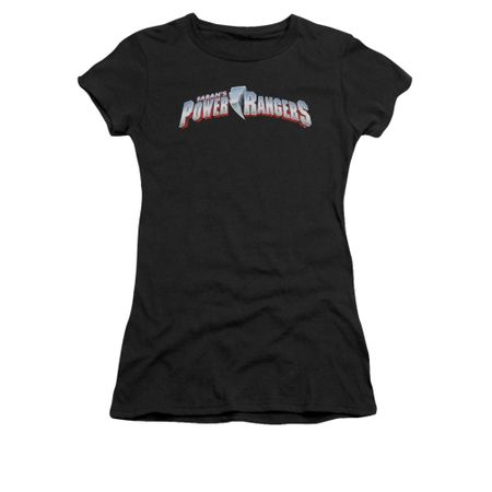 Power Rangers Shirt Juniors Saban's Rangers Black T-Shirt