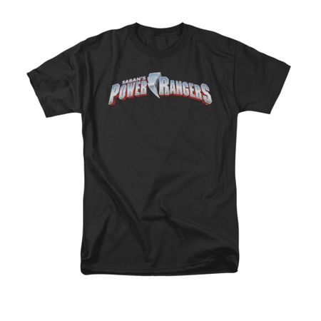 Power Rangers Shirt Saban's Rangers Black T-Shirt