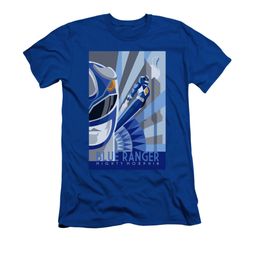 Power Rangers Shirt Slim Fit Blue Ranger Blue T-Shirt