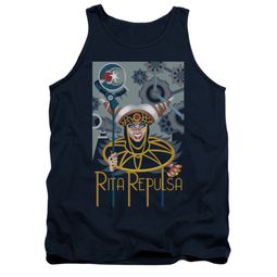 Power Rangers Shirt Tank Top Rita Ranger Navy Tanktop