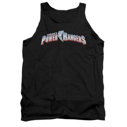 Power Rangers Shirt Tank Top Saban's Rangers Black Tanktop