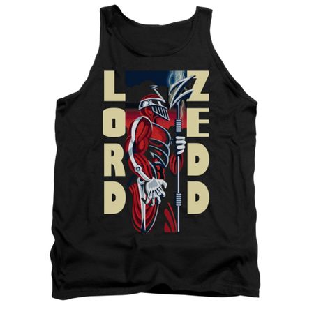 Power Rangers Shirt Tank Top Zedd Black Tanktop