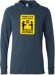 Practice Safe Hugs Social Distance Lightweight Hoodie T-Shirt