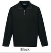 Premium Quality Mens Quarter-Zip Sweatshirt - No Hood