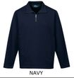 Premium Quality Mens Quarter-Zip Sweatshirt - No Hood