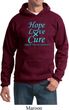 Prostate Cancer Awareness Hope Love Cure Hoodie