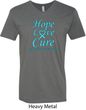 Prostate Cancer Awareness Hope Love Cure V-neck