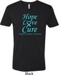 Prostate Cancer Awareness Hope Love Cure V-neck