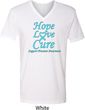 Prostate Cancer Awareness Hope Love Cure V-neck