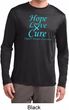 Prostate Cancer Hope Love Cure Dry Wicking Long Sleeve