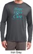Prostate Cancer Hope Love Cure Dry Wicking Long Sleeve