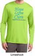 Prostate Cancer Hope Love Cure Dry Wicking Long Sleeve