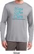 Prostate Cancer Hope Love Cure Dry Wicking Long Sleeve