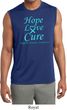 Prostate Cancer Hope Love Cure Dry Wicking Sleeveless Shirt