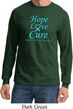 Prostate Cancer Hope Love Cure Long Sleeve