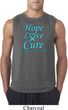 Prostate Cancer Hope Love Cure Sleeveless Shirt
