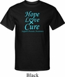 Prostate Cancer Hope Love Cure Tall Shirt