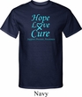 Prostate Cancer Hope Love Cure Tall Shirt