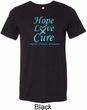 Prostate Cancer Hope Love Cure Tri Blend Tee