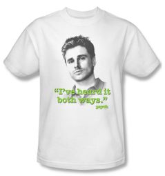 Psych Shirt Both Ways Adult White Tee T-Shirt
