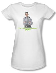 Psych Shirt Juniors 247 White Tee T-Shirt