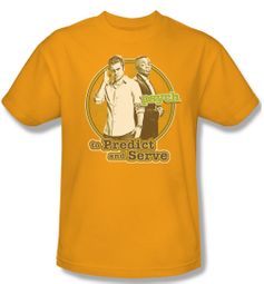 Psych Shirt The Boys Adult Gold Tee T-Shirt