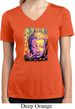 Psychedelic Buddha Ladies Moisture Wicking V-neck Shirt