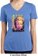 Psychedelic Buddha Ladies Moisture Wicking V-neck Shirt