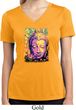 Psychedelic Buddha Ladies Moisture Wicking V-neck Shirt