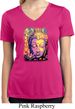 Psychedelic Buddha Ladies Moisture Wicking V-neck Shirt